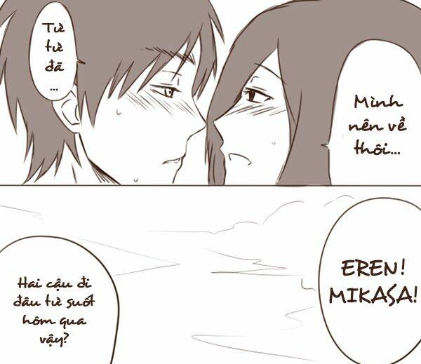 Tấn Công Người Khổng Lồ - Doujinshi Eren X Mikasa Chương 56 Ảnh 7