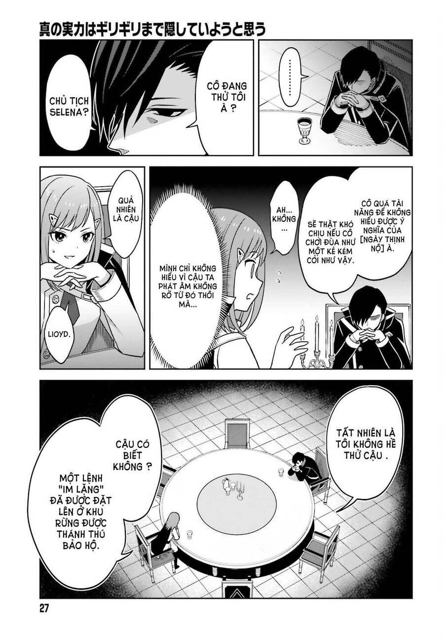 Shin No Jitsuryoku Wa Girigiri Made Kakushite Iyou To Omou Chương 23 Ảnh 25
