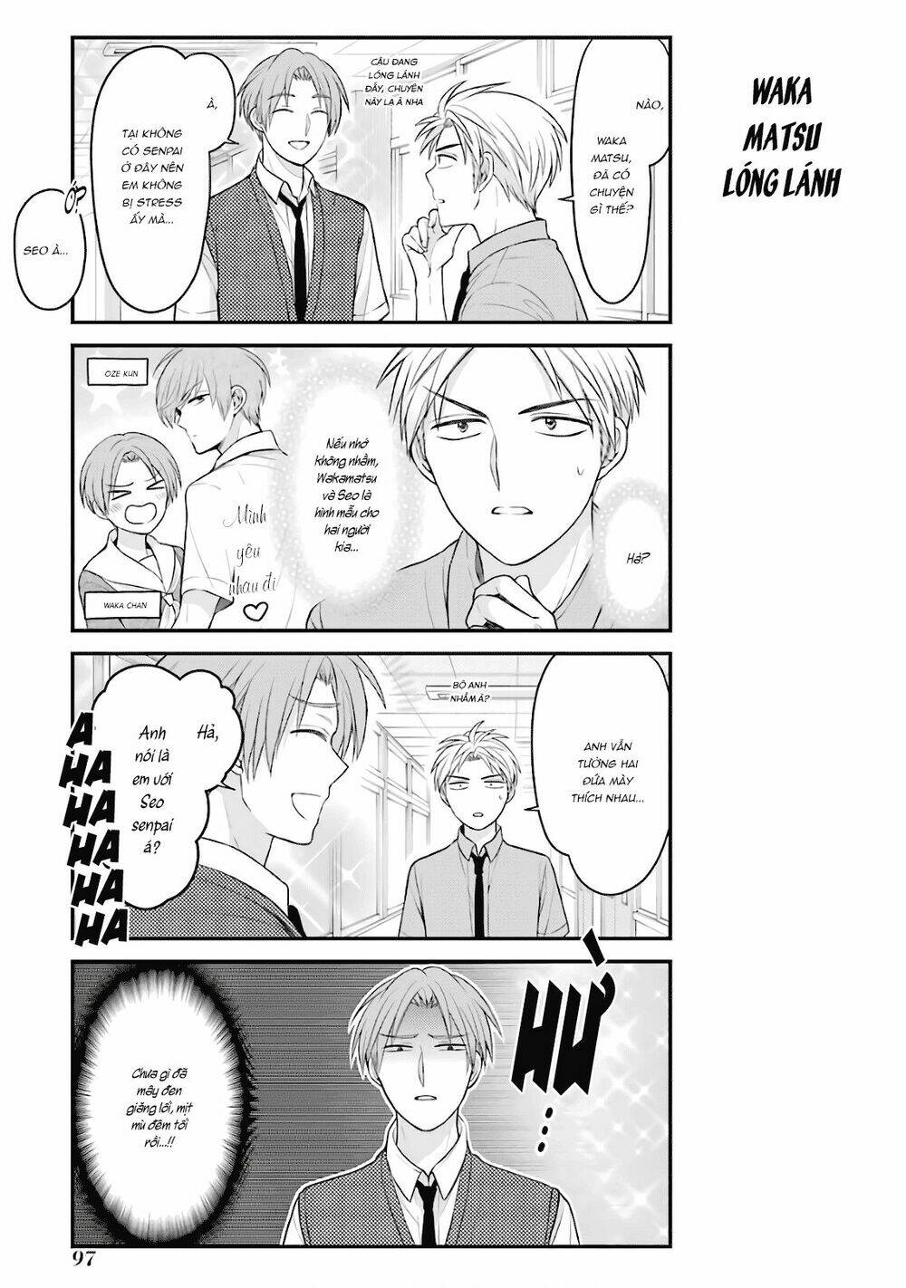Gekkan Shojo Nozaki-Kun Chương 95 Ảnh 9