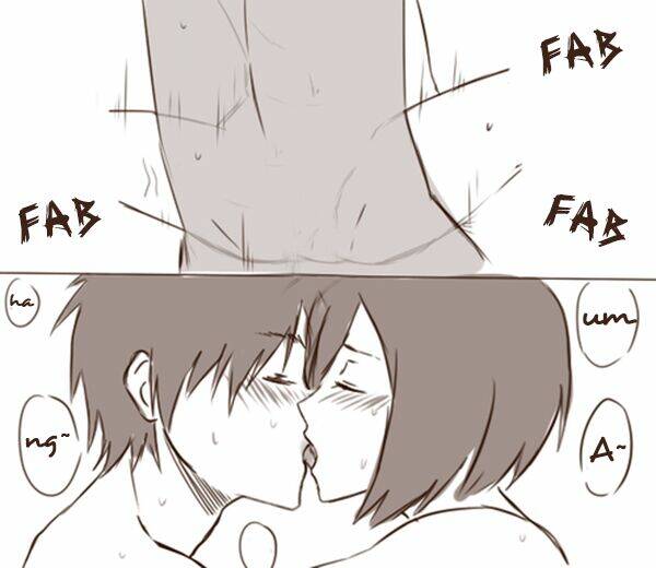 Tấn Công Người Khổng Lồ - Doujinshi Eren X Mikasa Chương 56 Ảnh 4