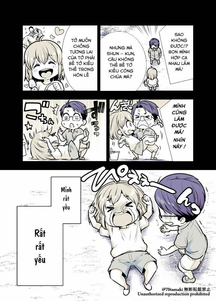 Osananajimi Ga Hisabisa Ni Saikai Shitara Otagai Kyonyuu Ni Natteta Chương 2 Ảnh 4