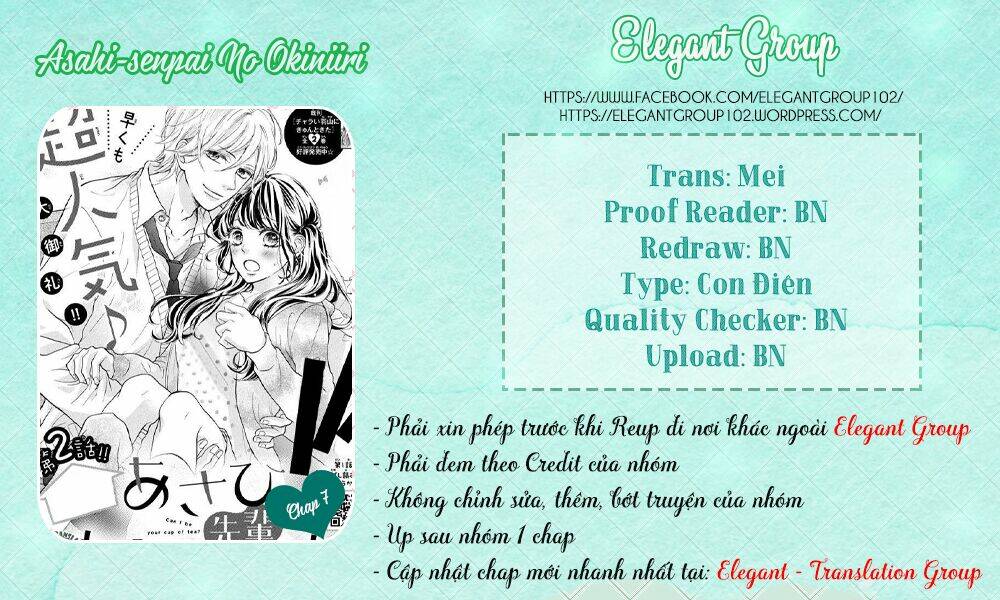 Asahi-Senpai No Okiniiri Chương 7 Ảnh 2