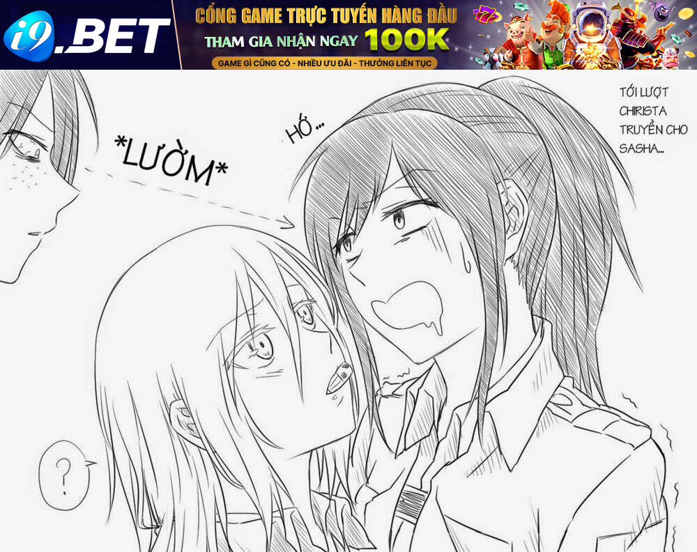 Đại Chiến Titan - Doujinshi Về Các Cô Gái Chương 60 Ảnh 9
