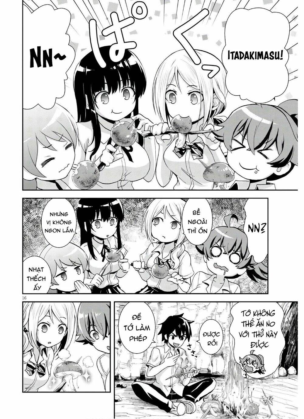 Gakkou No Minna To Isekai No Mujintou Ni Tenishitakedo Ore Dake Rakushou Desu Chương 3 Ảnh 19
