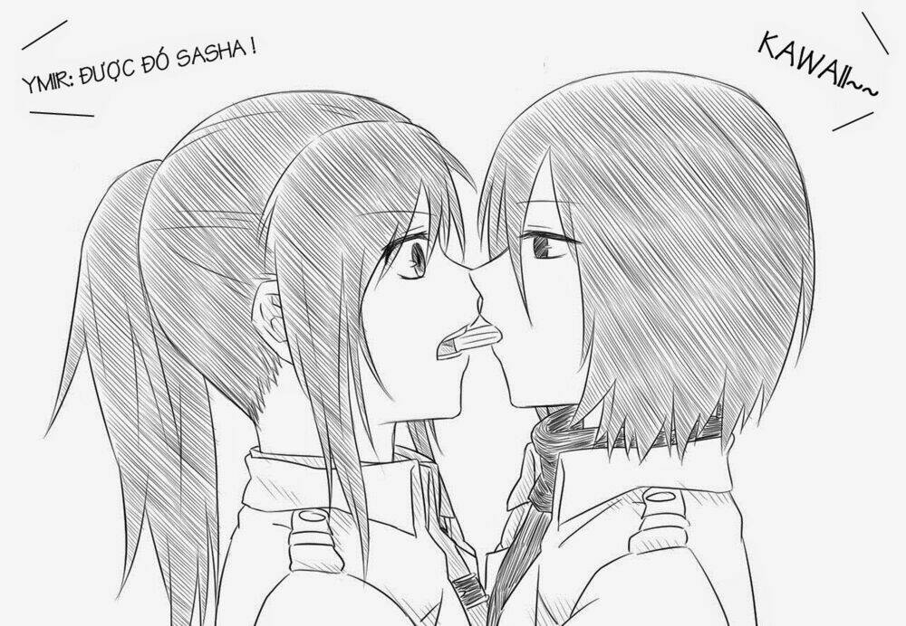 Đại Chiến Titan - Doujinshi Về Các Cô Gái Chương 60 Ảnh 10