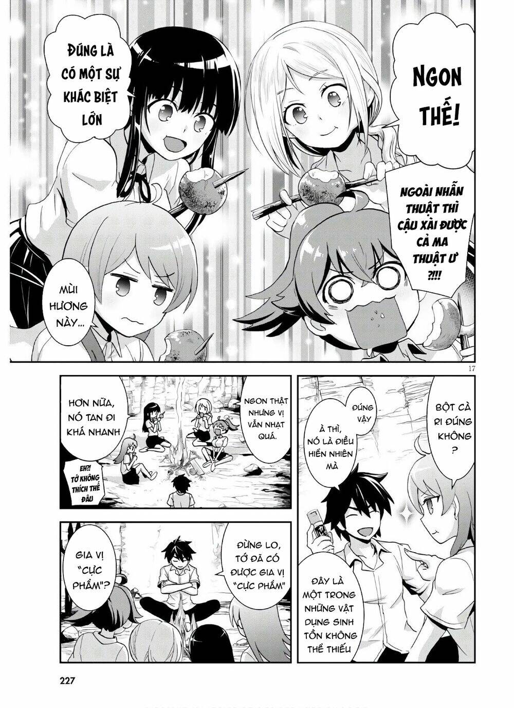 Gakkou No Minna To Isekai No Mujintou Ni Tenishitakedo Ore Dake Rakushou Desu Chương 3 Ảnh 20