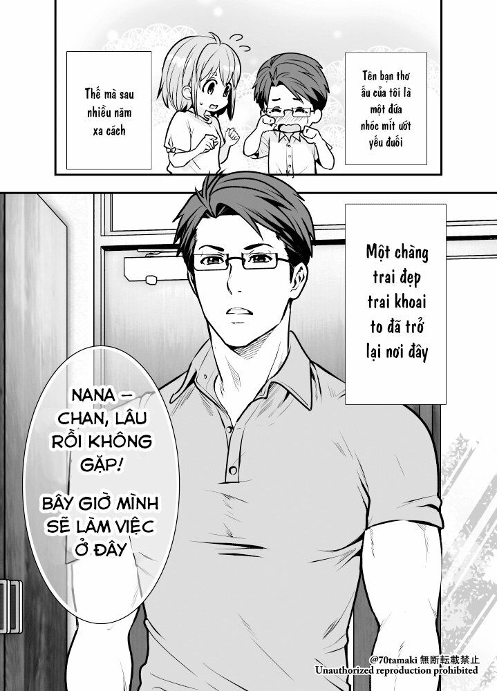 Osananajimi Ga Hisabisa Ni Saikai Shitara Otagai Kyonyuu Ni Natteta Chương 1 Ảnh 4