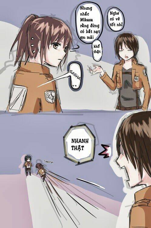 Đại Chiến Titan - Doujinshi Về Các Cô Gái Chương 49 Ảnh 3