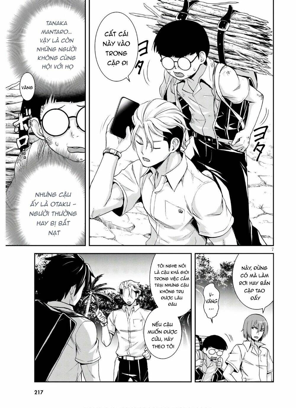 Gakkou No Minna To Isekai No Mujintou Ni Tenishitakedo Ore Dake Rakushou Desu Chương 3 Ảnh 10