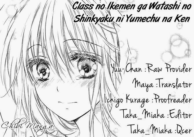 Class No Ikemen Ga Watashi No Shinkyaku Ni Yumechu Na Ken Chương 1 Ảnh 2