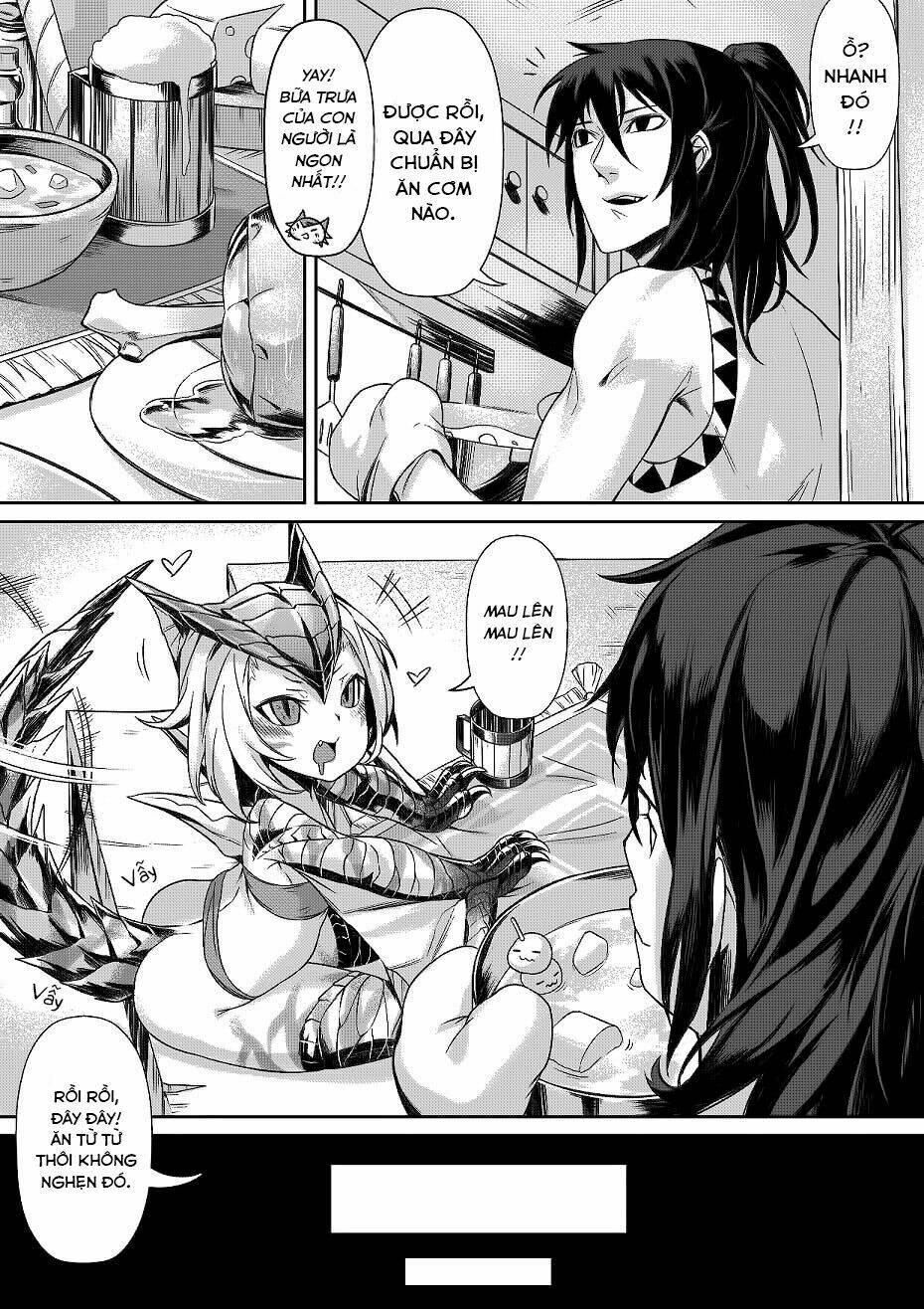 Monster Hunter Doujinshi - Kế Hoạch Giảm Cân Của Rex (Manhua) Chương 1 Ảnh 3