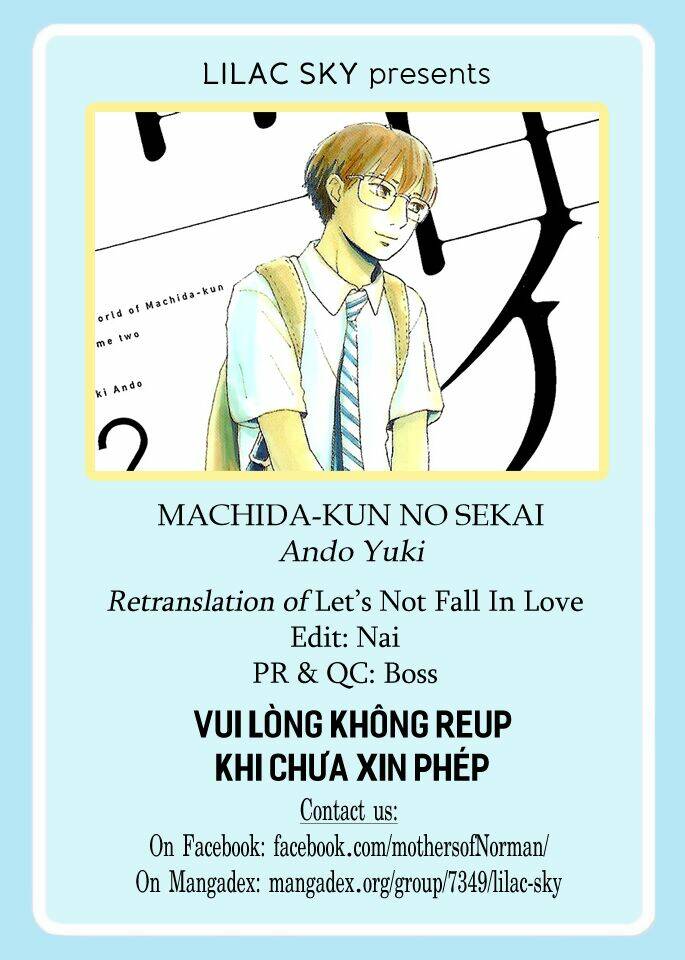 Machida-Kun No Sekai Chương 7 Ảnh 44