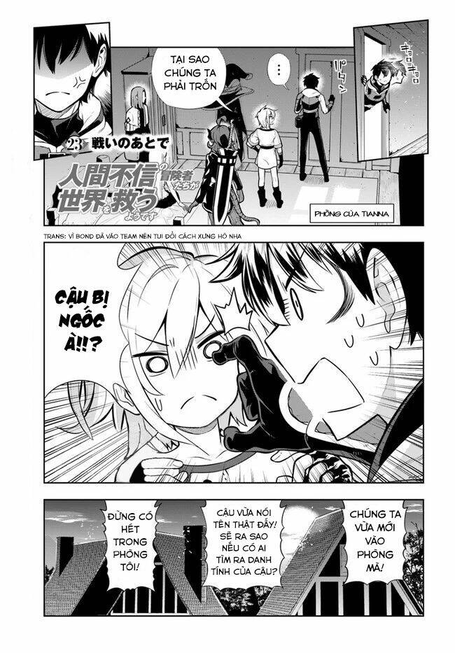 Ningen Fushin No Boukenshatachi Ga Sekai O Sukuu Youdesu Chương 23 Ảnh 4