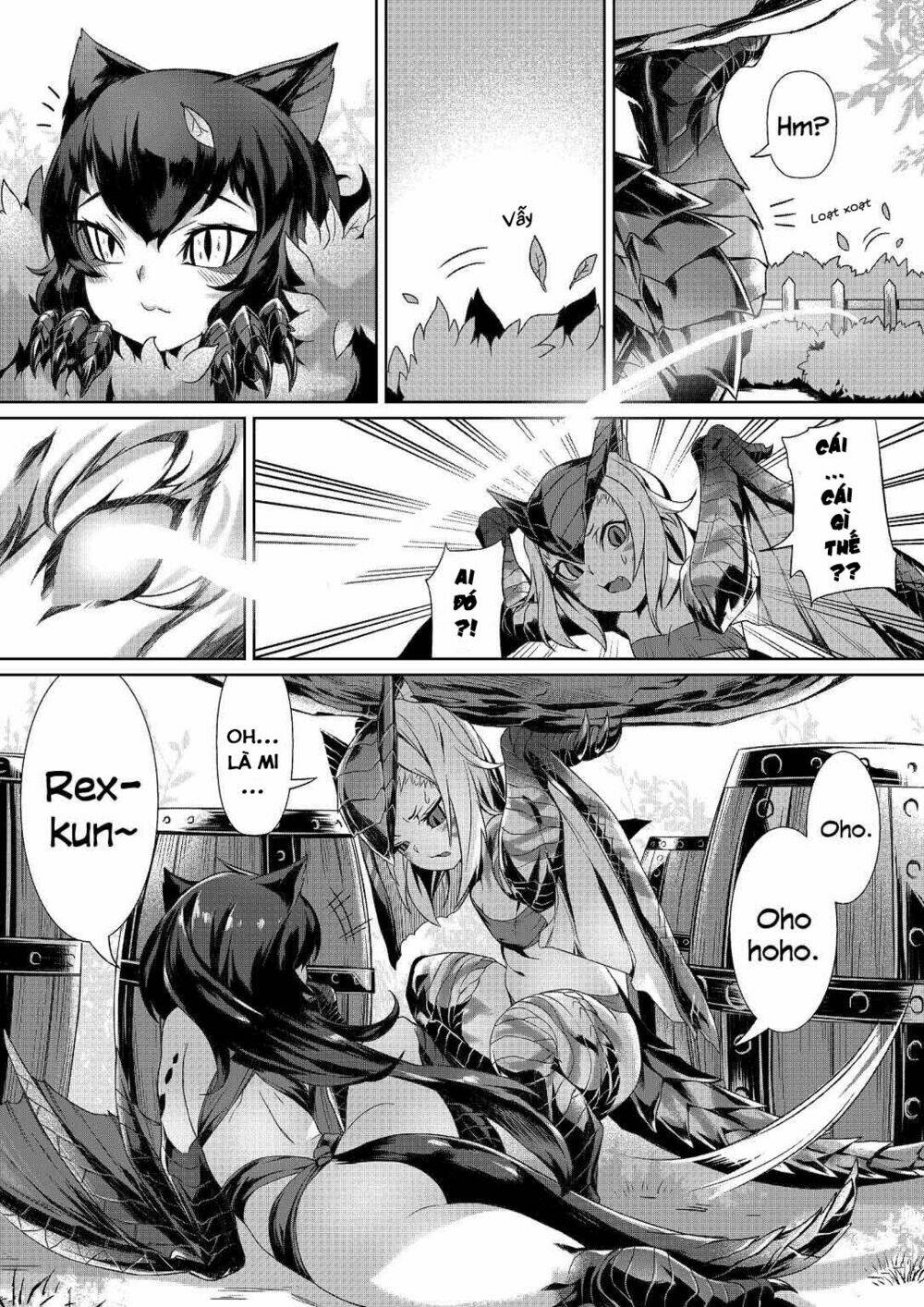 Monster Hunter Doujinshi - Kế Hoạch Giảm Cân Của Rex (Manhua) Chương 1 Ảnh 12
