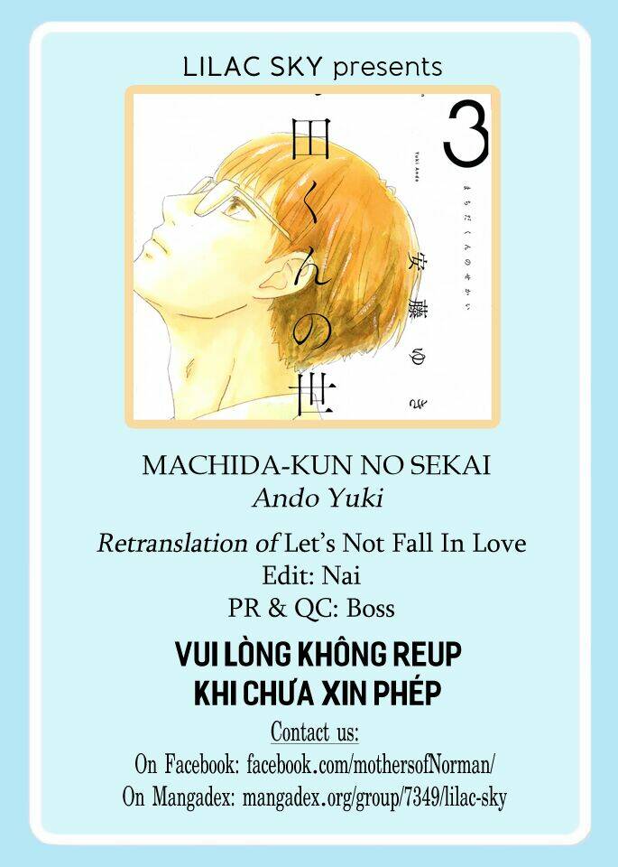 Machida-Kun No Sekai Chương 10 Ảnh 45