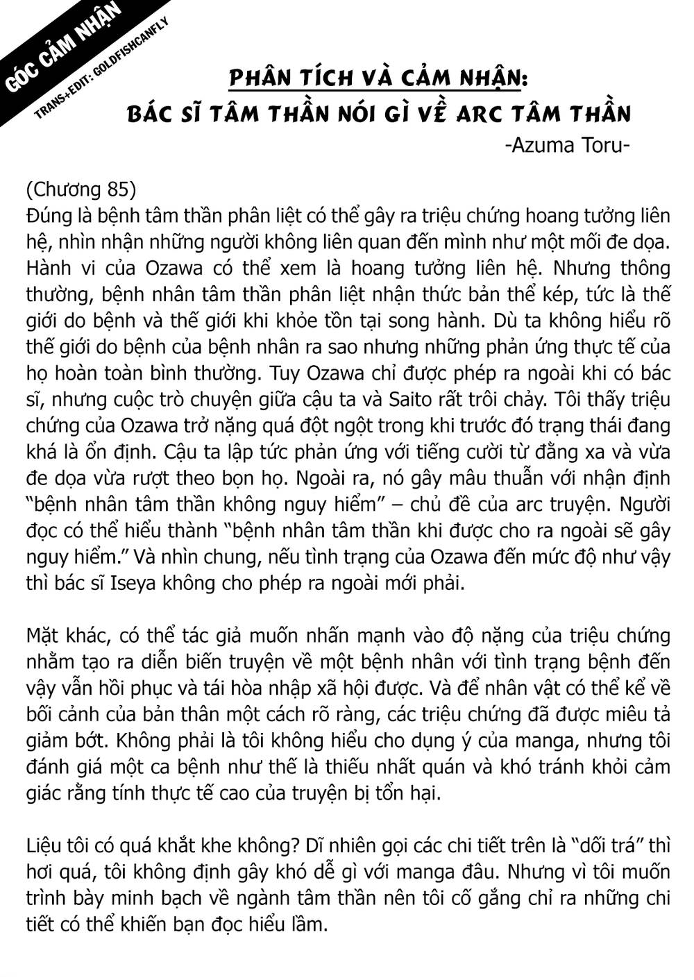 Give My Regards To Black Jack Chương 126.5 Ảnh 13