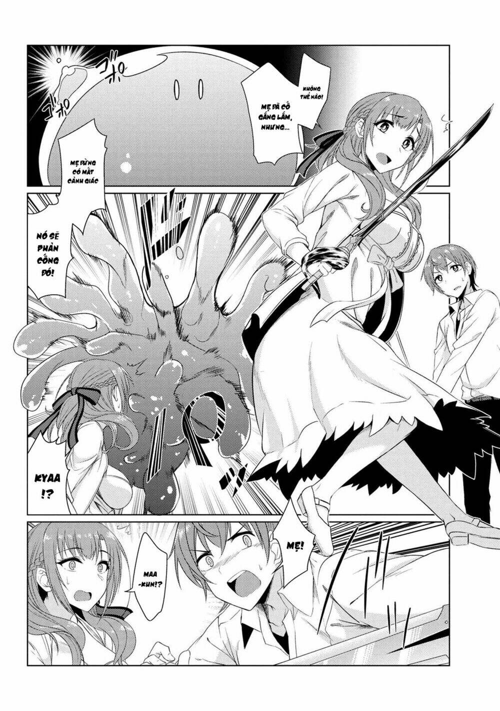 Tsuujou Kougeki Ga Zentai Kougeki De Ni-Kai Kougeki No Okaasan Wa Sukidesu Ka? Chương 14 Ảnh 10