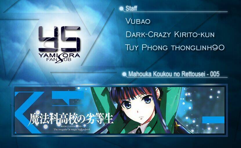 Mahouka Koukou No Rettousei Chương 5 Ảnh 2