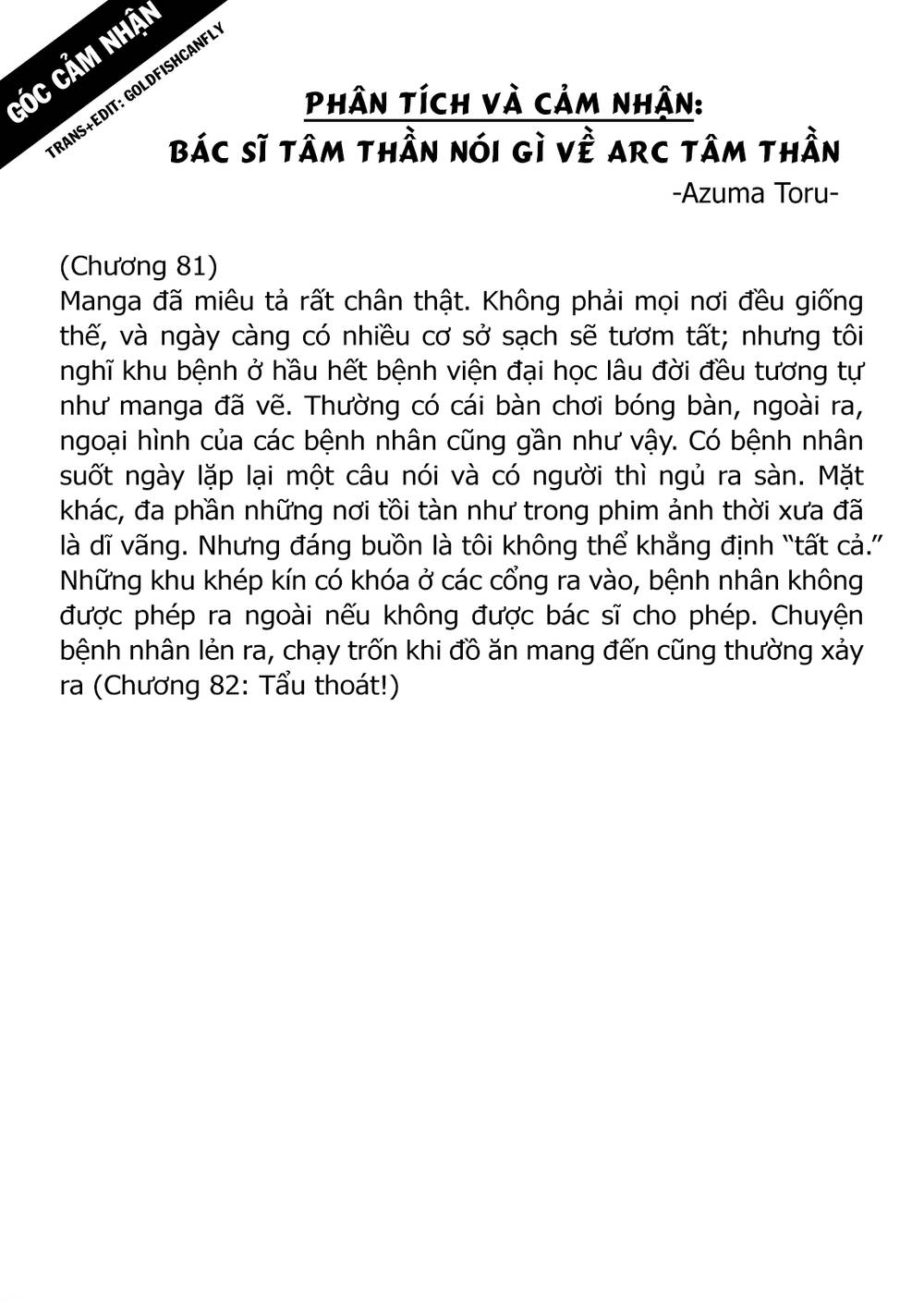 Give My Regards To Black Jack Chương 126.5 Ảnh 32