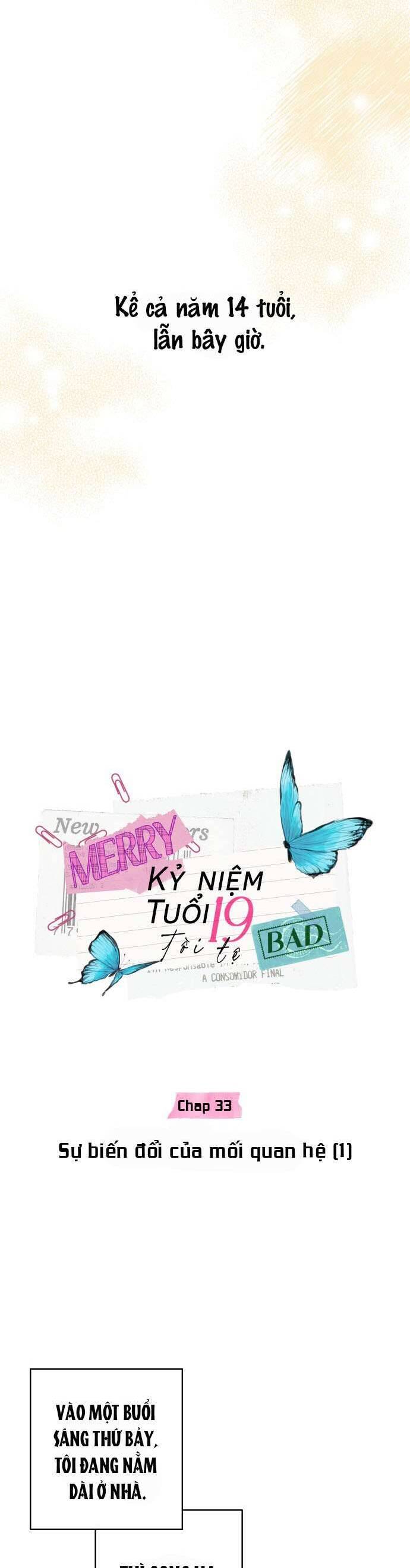 Kỷ Niệm Tuổi 19 Tồi Tệ Chương 33 Ảnh 28