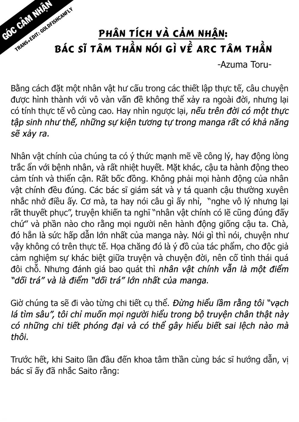 Give My Regards To Black Jack Chương 126.5 Ảnh 5