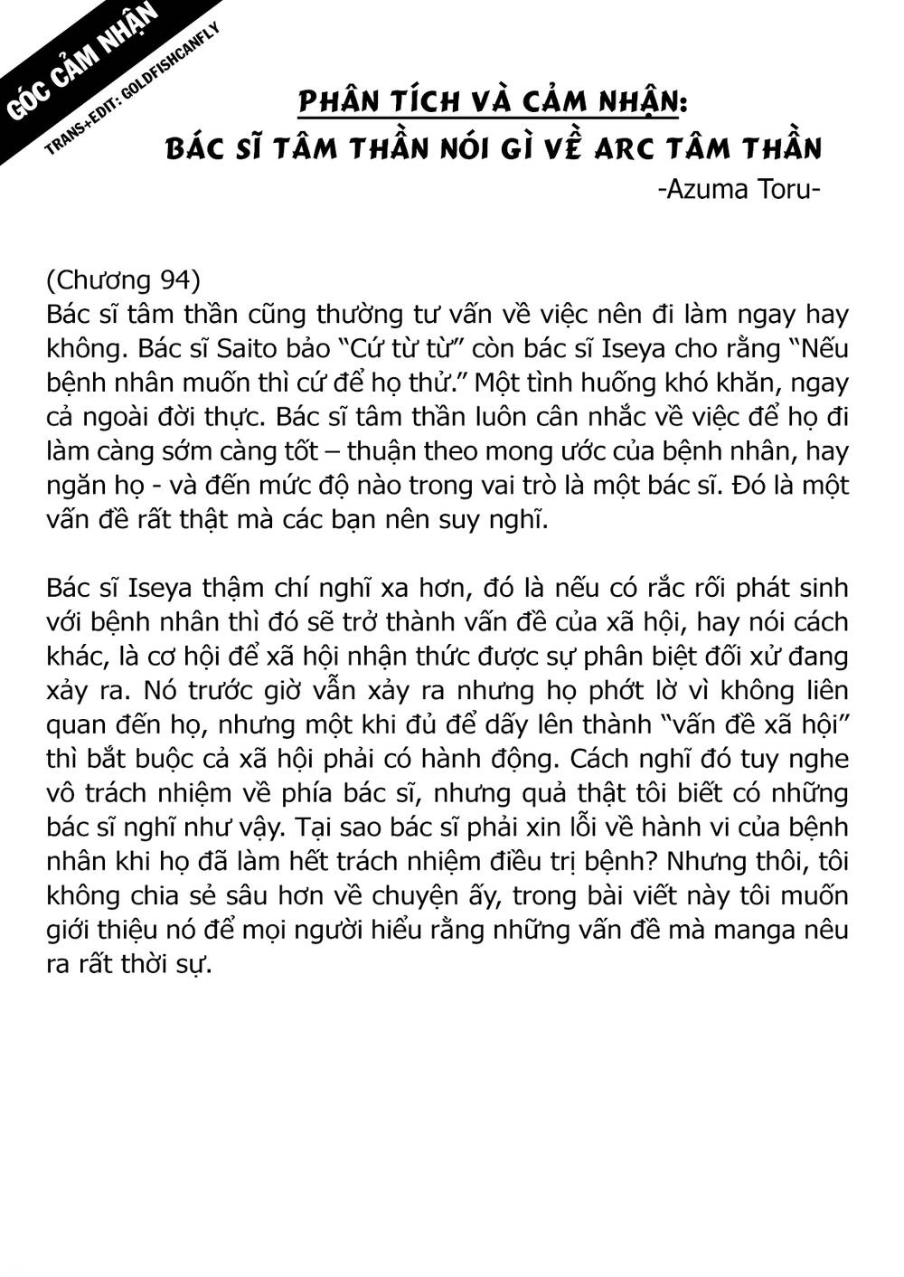 Give My Regards To Black Jack Chương 126.5 Ảnh 40