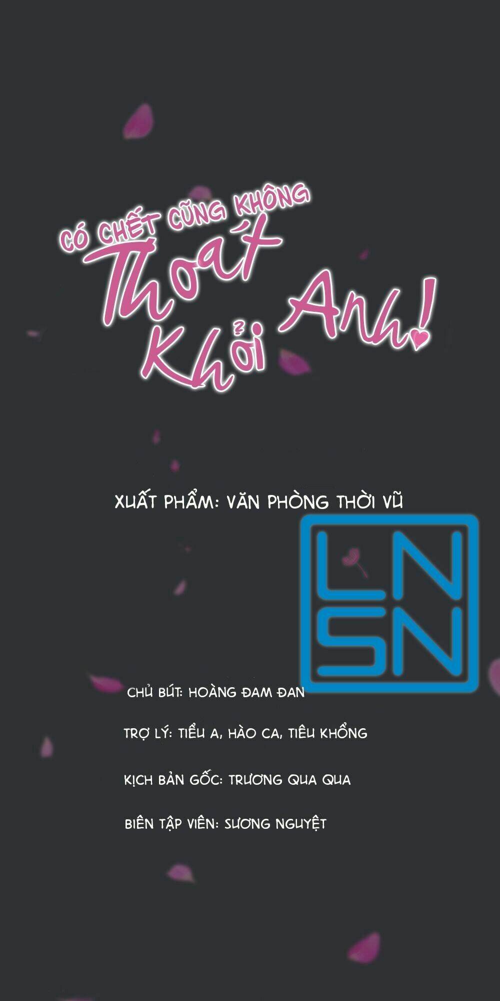 Có ChếT CũNg Không ThoáT KhỏI Anh Chương 1 Ảnh 14