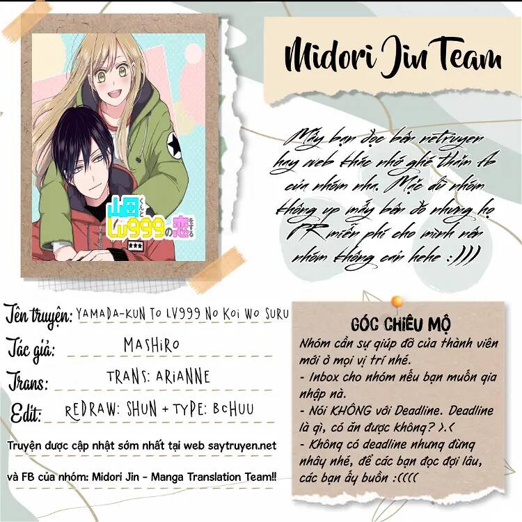 My Lv999 Love For Yamada-Kun Chương 97 Ảnh 3