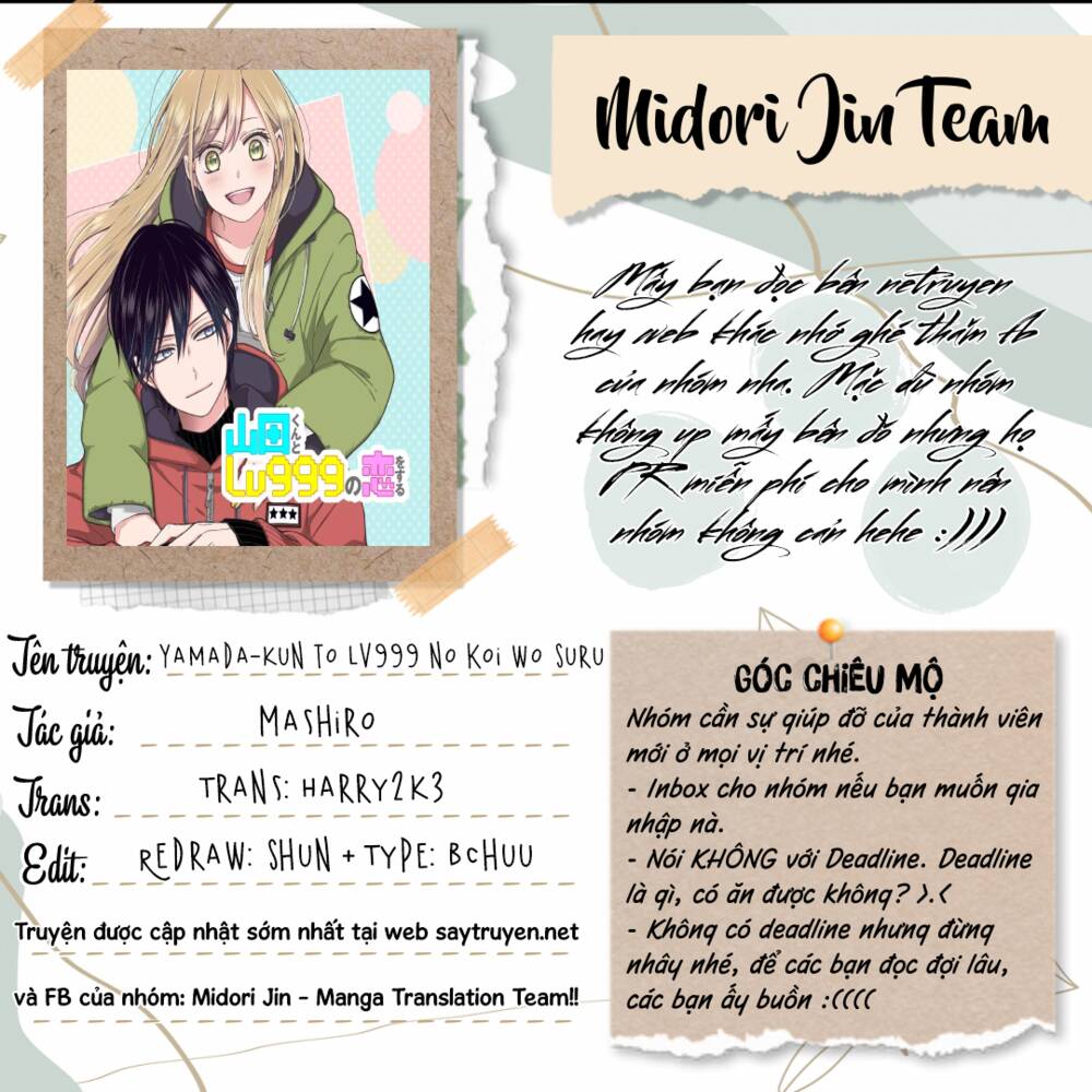 My Lv999 Love For Yamada-Kun Chương 86 Ảnh 3