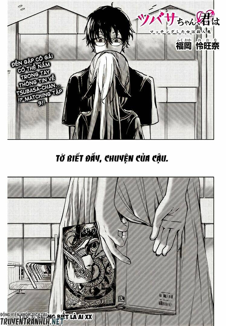 Tsubasa-Chan, Kimi Wa. Macchingu Shita Onna Wa Satsujinki Chương 3 Ảnh 4