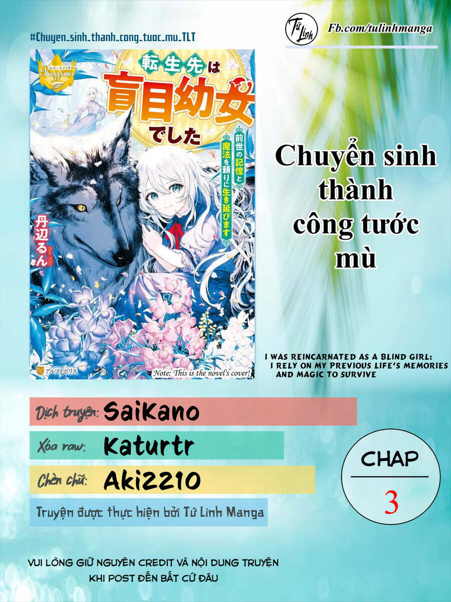 Chuyển Sinh Thành Công Tước Mù Chương 3 Ảnh 4