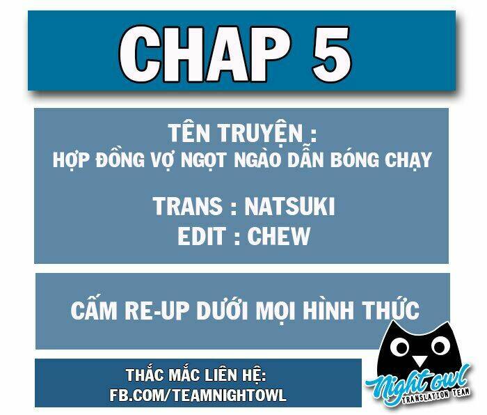Hợp Đồng Vợ Ngọt Ngào Dẫn Bóng Chạy Chương 5 Ảnh 3