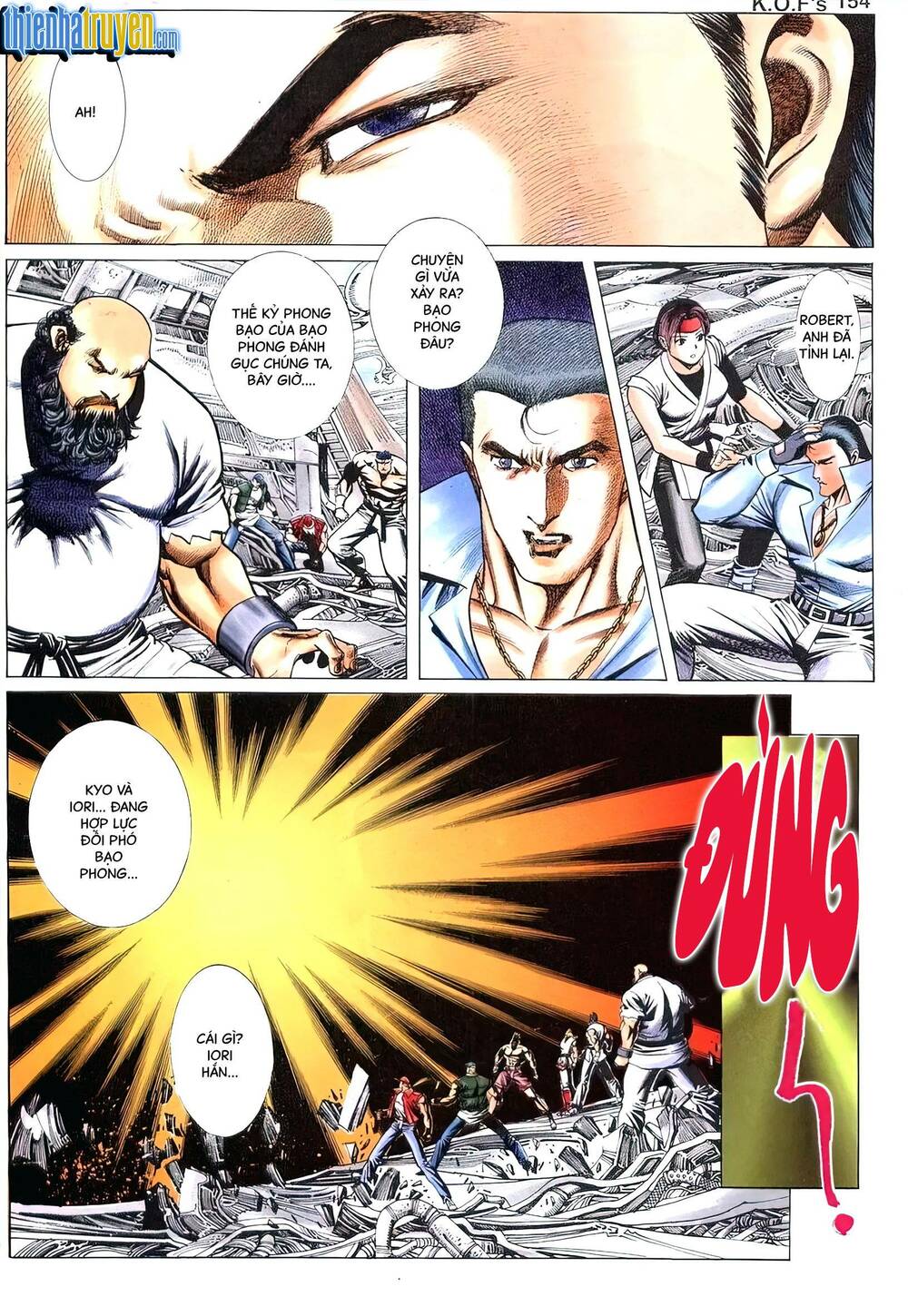 King Of Fighters Toàn Tập Chương 55 Ảnh 10