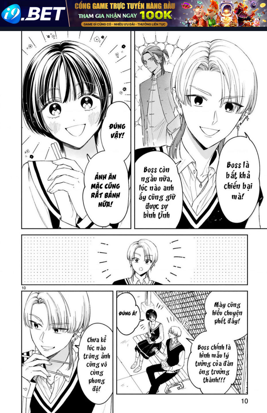 Sewayaki Mafia To Hakkou Shoujo Chương 9 Ảnh 12