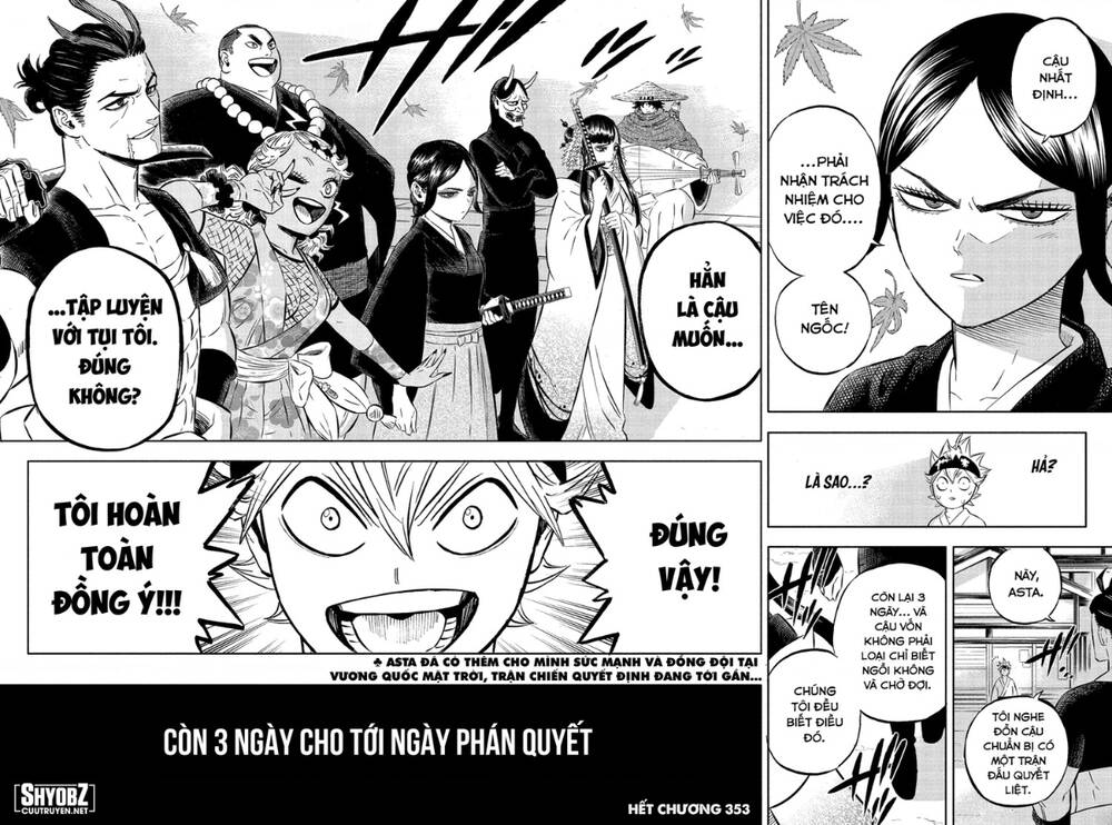 Black Clover - Pháp Sư Không Phép Thuật Chương 353 Ảnh 14