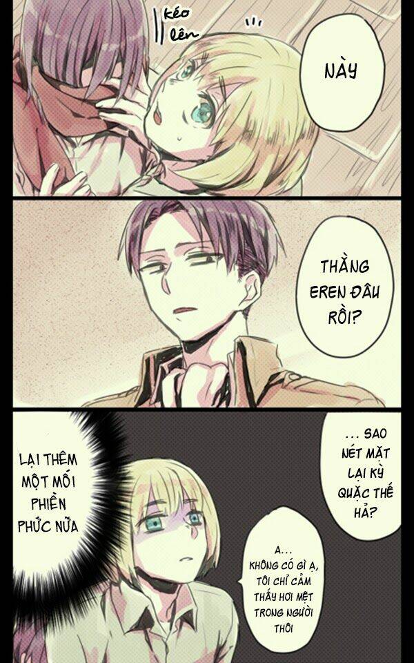 Tấn Công Người Khổng Lồ - Doujinshi Eren X Mikasa Chương 45 Ảnh 10