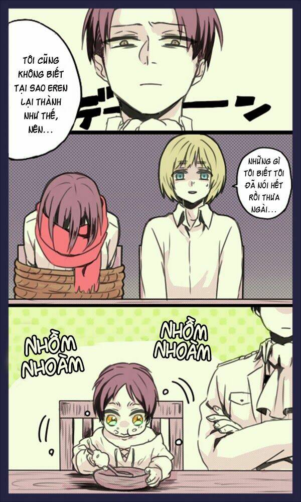 Tấn Công Người Khổng Lồ - Doujinshi Eren X Mikasa Chương 46 Ảnh 4