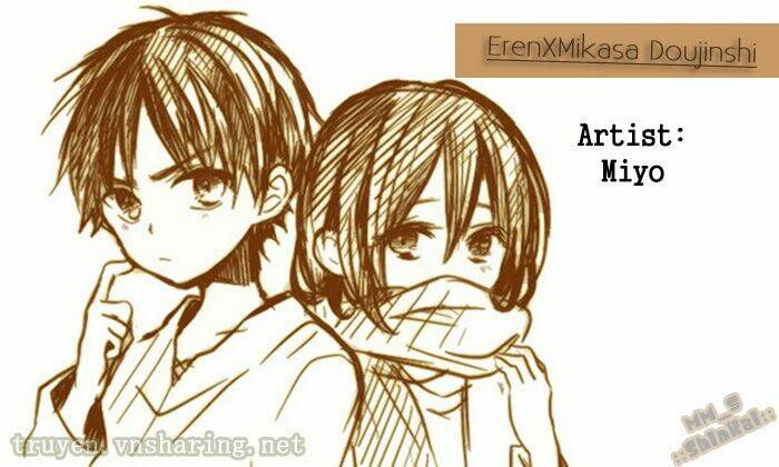 Tấn Công Người Khổng Lồ - Doujinshi Eren X Mikasa Chương 44 Ảnh 2