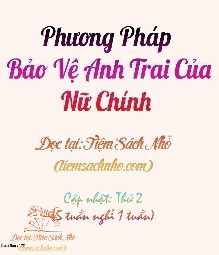 Cách Bảo Vệ Anh Trai Của Nữ Chính Chương 41 Ảnh 4