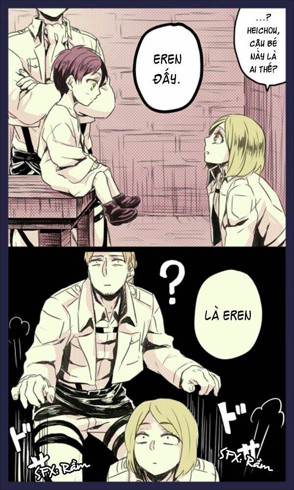 Tấn Công Người Khổng Lồ - Doujinshi Eren X Mikasa Chương 46 Ảnh 12