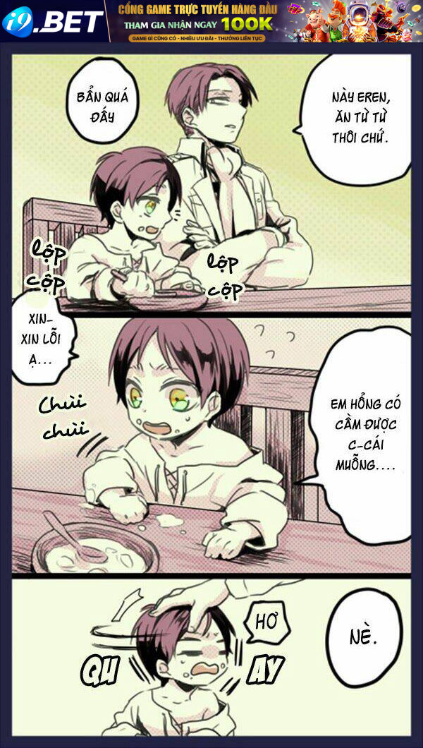 Tấn Công Người Khổng Lồ - Doujinshi Eren X Mikasa Chương 46 Ảnh 5