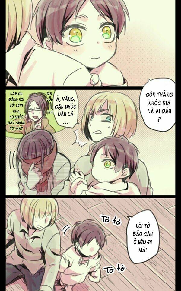 Tấn Công Người Khổng Lồ - Doujinshi Eren X Mikasa Chương 45 Ảnh 12