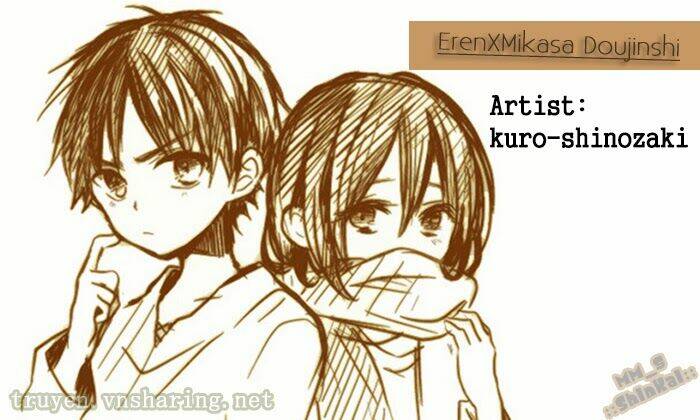 Tấn Công Người Khổng Lồ - Doujinshi Eren X Mikasa Chương 43 Ảnh 2