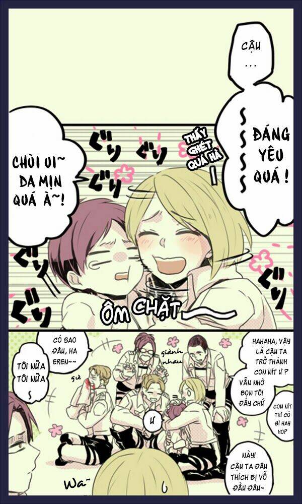Tấn Công Người Khổng Lồ - Doujinshi Eren X Mikasa Chương 46 Ảnh 14