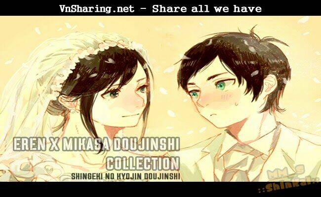 Tấn Công Người Khổng Lồ - Doujinshi Eren X Mikasa Chương 40 Ảnh 11
