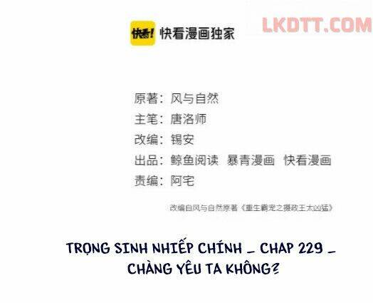 Trọng Sinh Bá Sủng Nhiếp Chính Vương Quá Mạnh Mẽ Chương 229 Ảnh 3