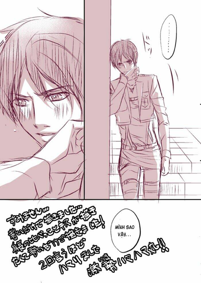 Tấn Công Người Khổng Lồ - Doujinshi Eren X Mikasa Chương 36 Ảnh 17