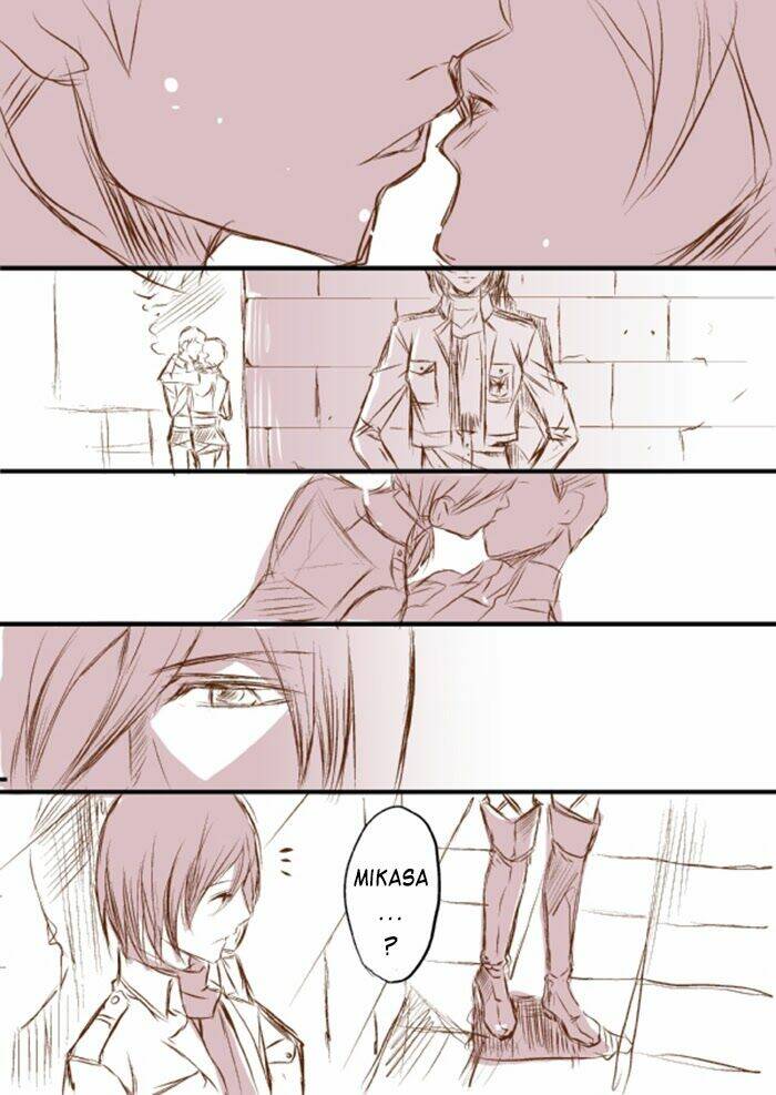 Tấn Công Người Khổng Lồ - Doujinshi Eren X Mikasa Chương 36 Ảnh 4