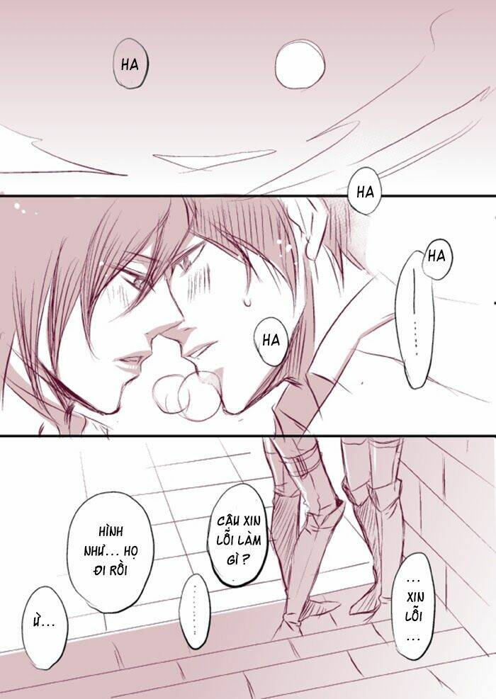 Tấn Công Người Khổng Lồ - Doujinshi Eren X Mikasa Chương 36 Ảnh 15