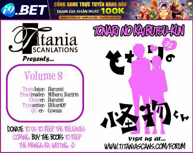 Tonari No Kaibutsu-Kun Chương 32 Ảnh 47